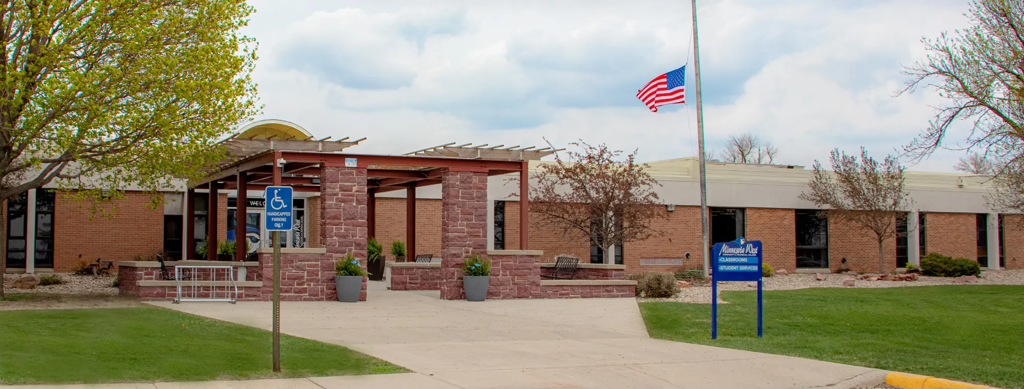 Pipestone Campus Aerial Image